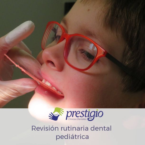 Revisión dental pediátrica
